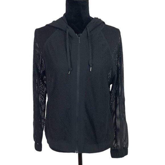 LULULEMON MESH RARE BLACK JACKET - Picture 3 of 12